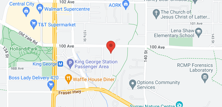map of 9955 138A STREET